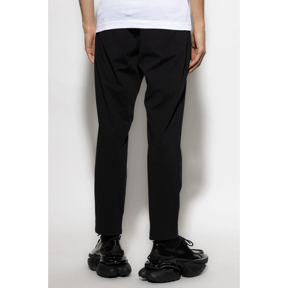 Dolce & Gabbana Broek met stiksels op de benen Black Heren