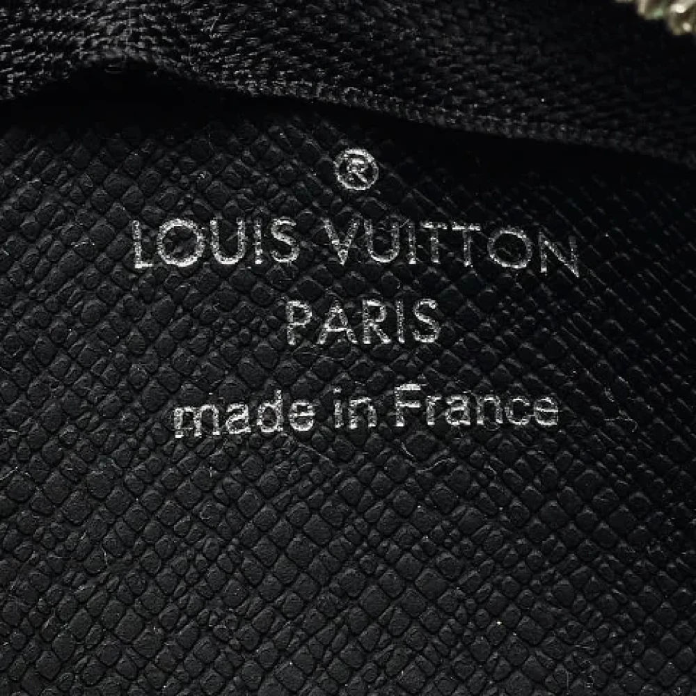 Louis Vuitton Vintage Pre-owned Canvas wallets Black Heren