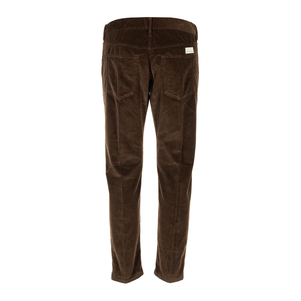 Nine In The Morning Bruine Skinny 5-Pocket Broek Brown Heren
