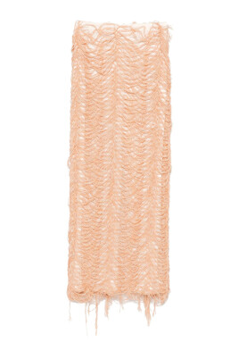 light-orange-fringe-detail-skirt