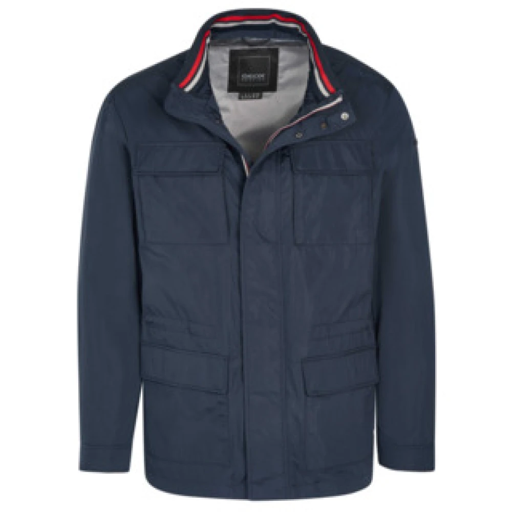 Geox Stijlvolle Jas Blue Heren