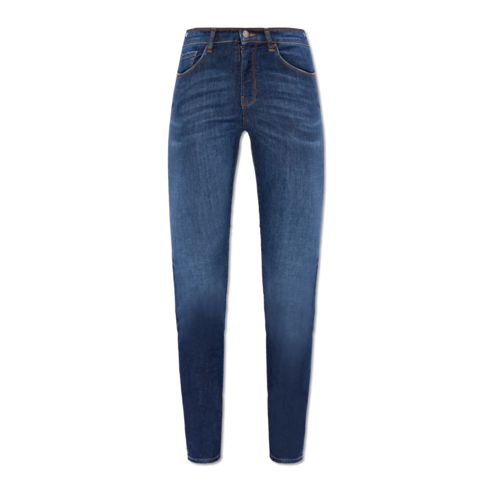 Emporio Armani J20 skinny fit jeans Blue Dames