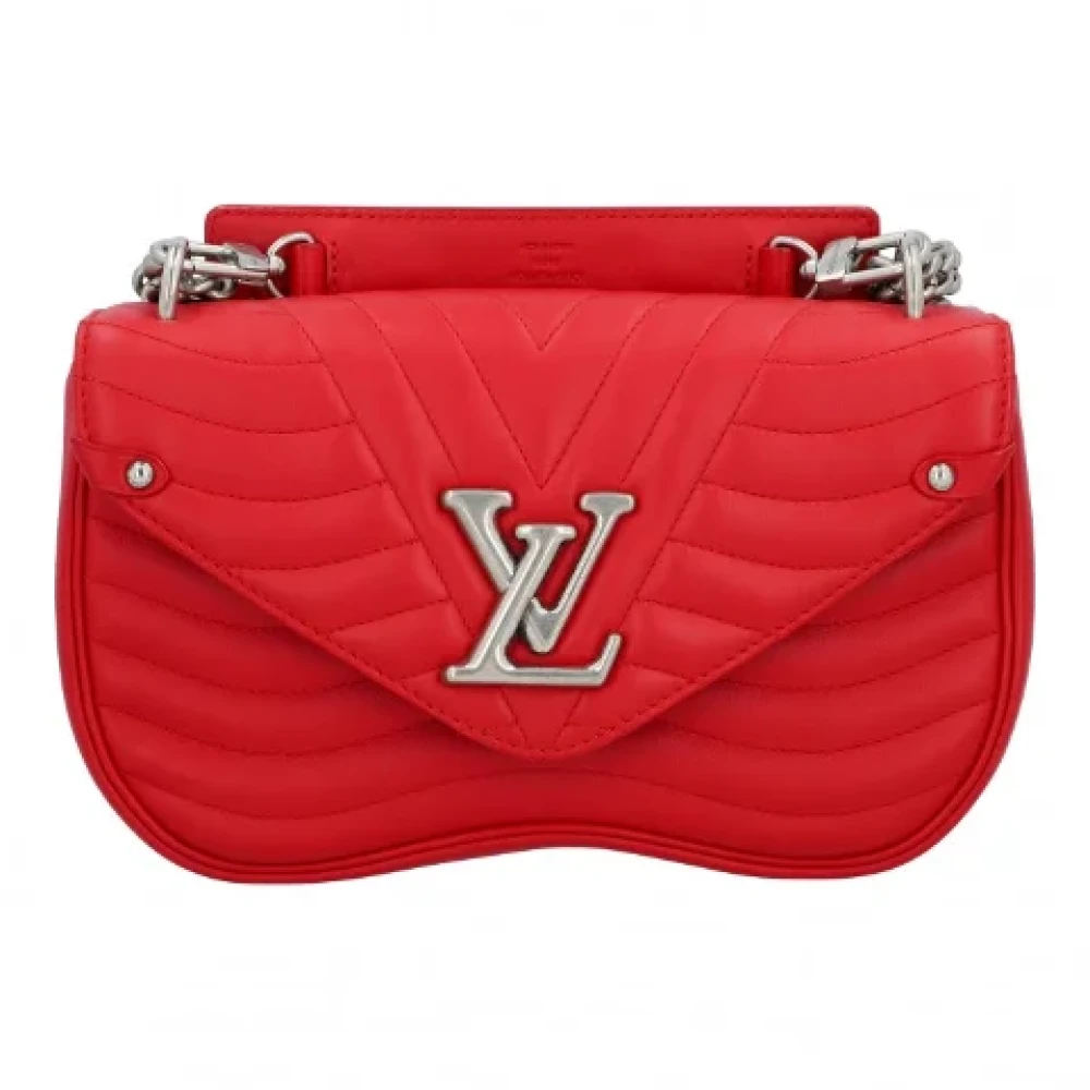 Louis Vuitton Vintage Pre-owned Leather louis-vuitton-bags Red Dames