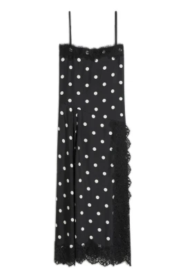 Capo Polka-dot Silk Dress