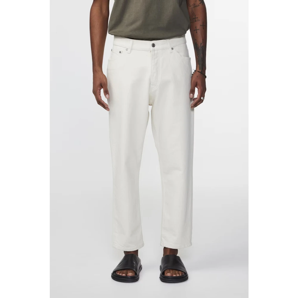 Nn07 Trousers White Heren