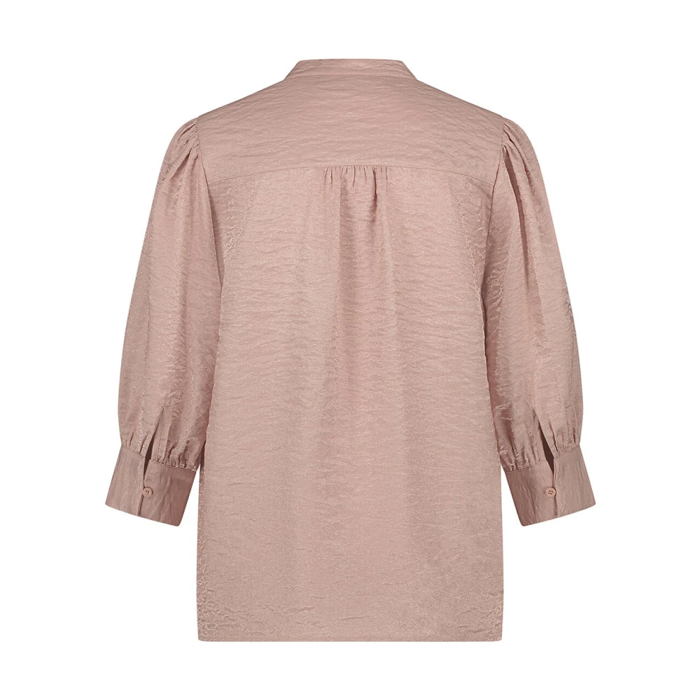Nukus Eloise Blouse lange mouw Pink Dames