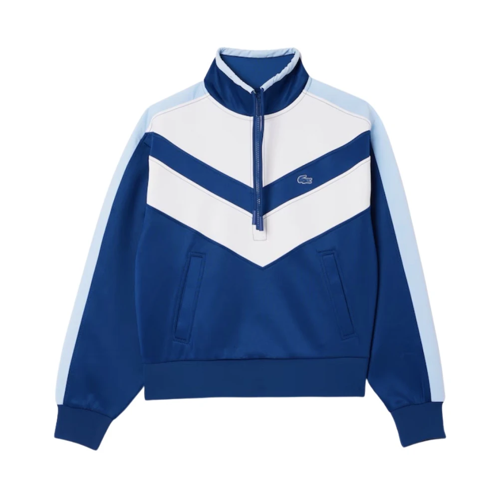 Lacoste Stijlvolle Sweatshirt voor Mannen Blue Dames