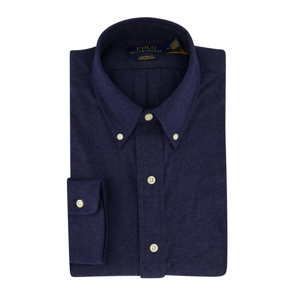 Polo Ralph Lauren Casual Donkerblauw Overhemd Blue Heren