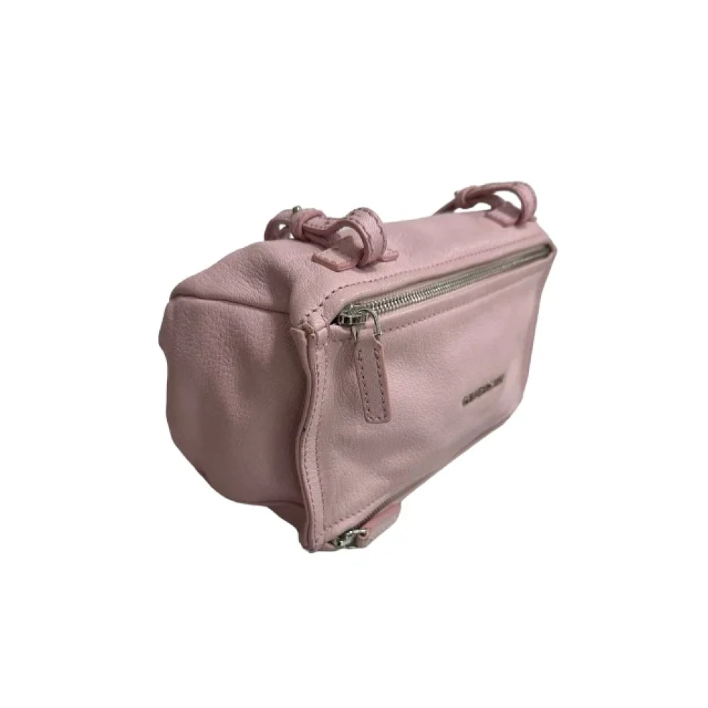 Givenchy Pre-owned Leather handbags Pink Dames