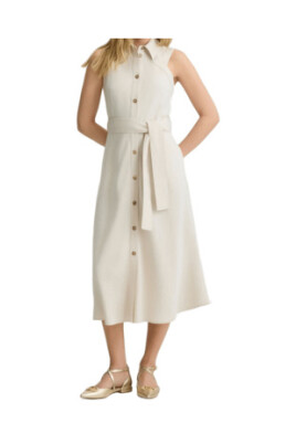 beige-dress-stylish-cut-soft-material