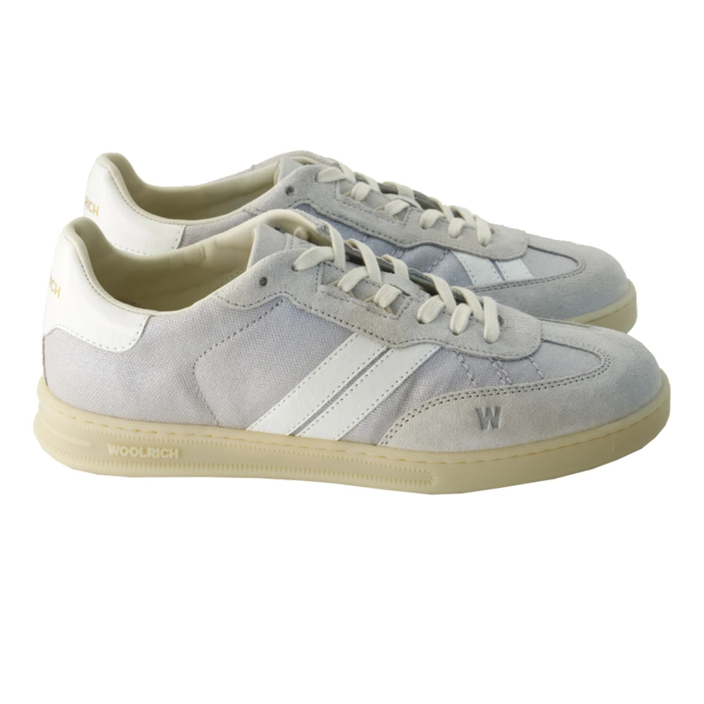Woolrich Double U.T Camoscio Tex Laminato Dames Schoenen Grijs