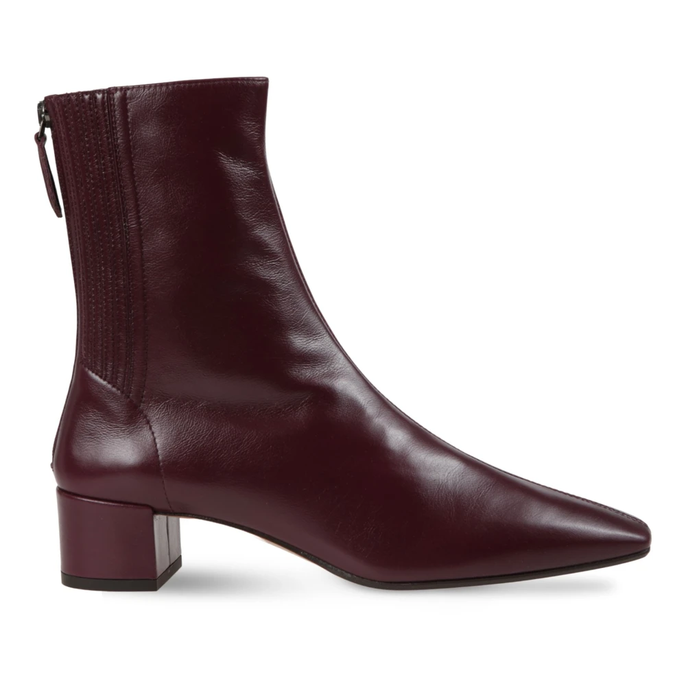 Aquazzura Women's Purple Heeled Boots, 7 Uk, Saint Honoré Bootie 35