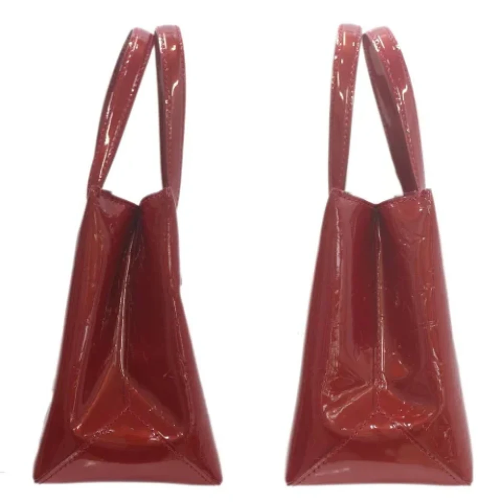 Louis Vuitton Vintage Pre-owned Canvas handbags Red Dames