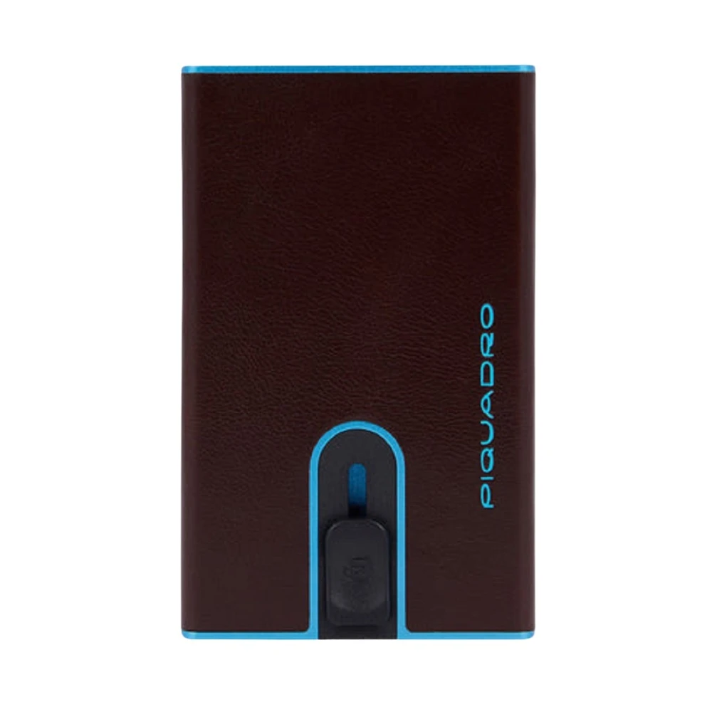 Piquadro Men's Brown Wallets & Cardholders, One Size, Dark Credit Card Holder