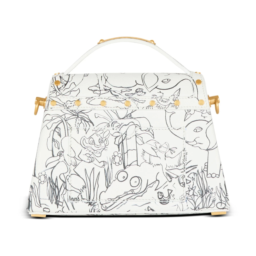 Balmain Disney x : The Lion King Sac B-Buzz Dynasty gedrukt Kind Vroeg White Dames