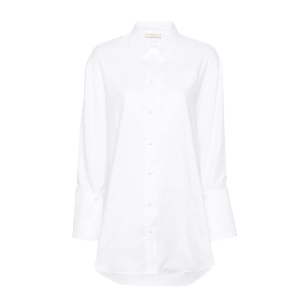 Twinset Optisch Wit Shirt White Dames