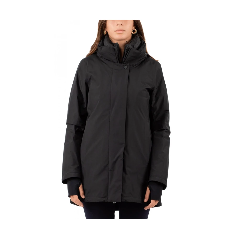 Herno Dames Parka Jas Black Dames