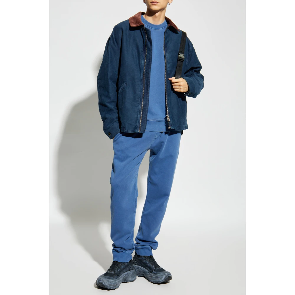 Woolrich Sweatpants Blue Heren