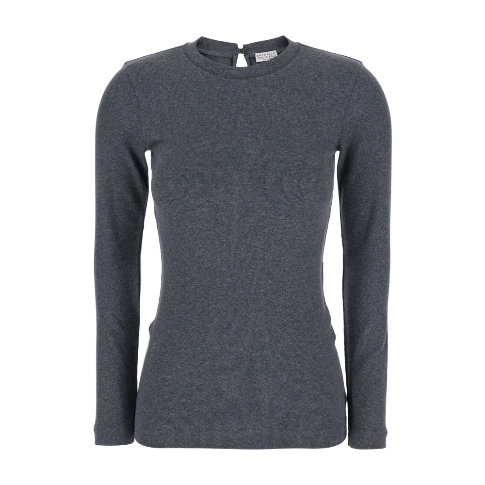 Tops > Long Sleeve Tops - - Brunello Cucinelli - Modalova