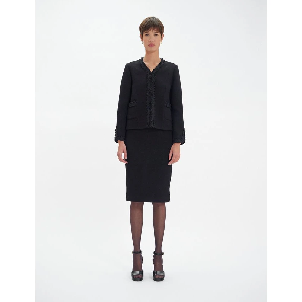 Ines De La Fressange Paris Misia Jacket Black Dames