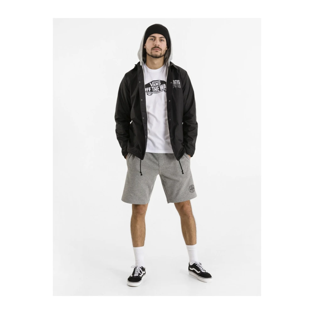 Vans Hooded Bi-Materiaal Jas Zwart Black Heren