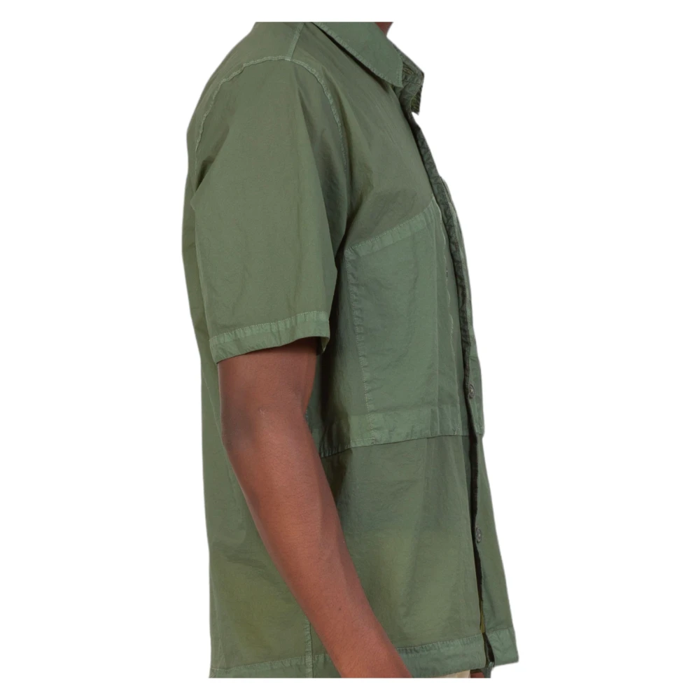 C.P. Company Magnetron Shirt in Licht Stijl Green Heren