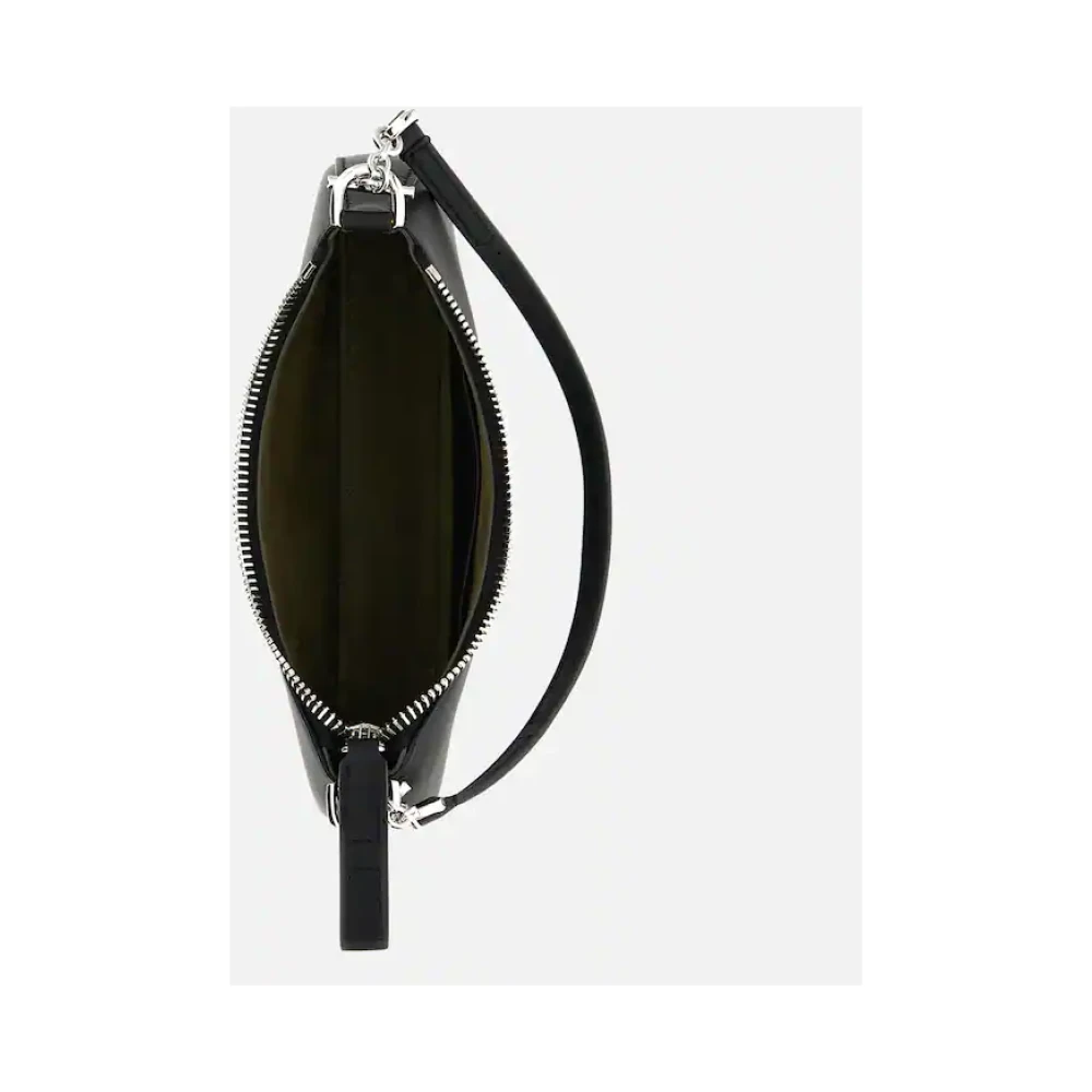 Hogan Zwarte Slanke Tas met Afneembare Band Black Dames