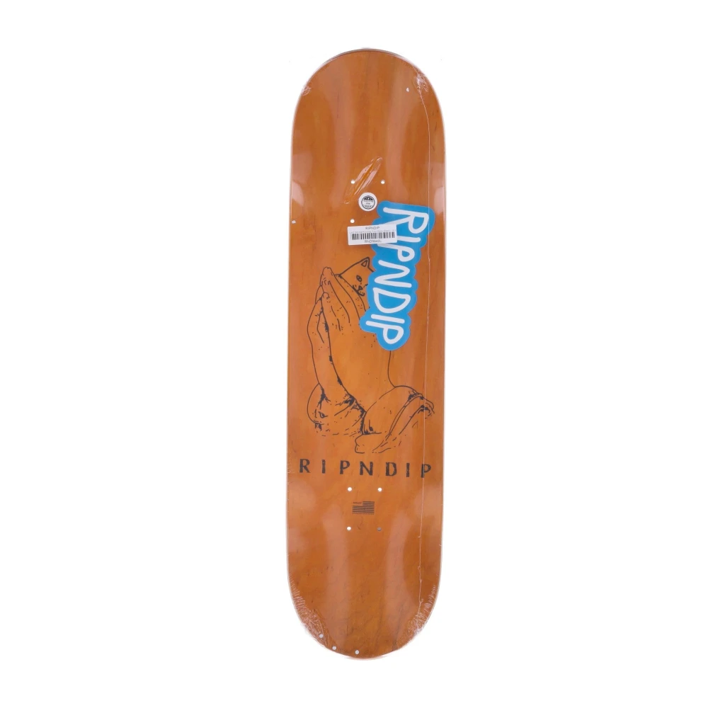 Ripndip Lord Nermal Grafisch Skateboard Deck Oranje Orange Heren