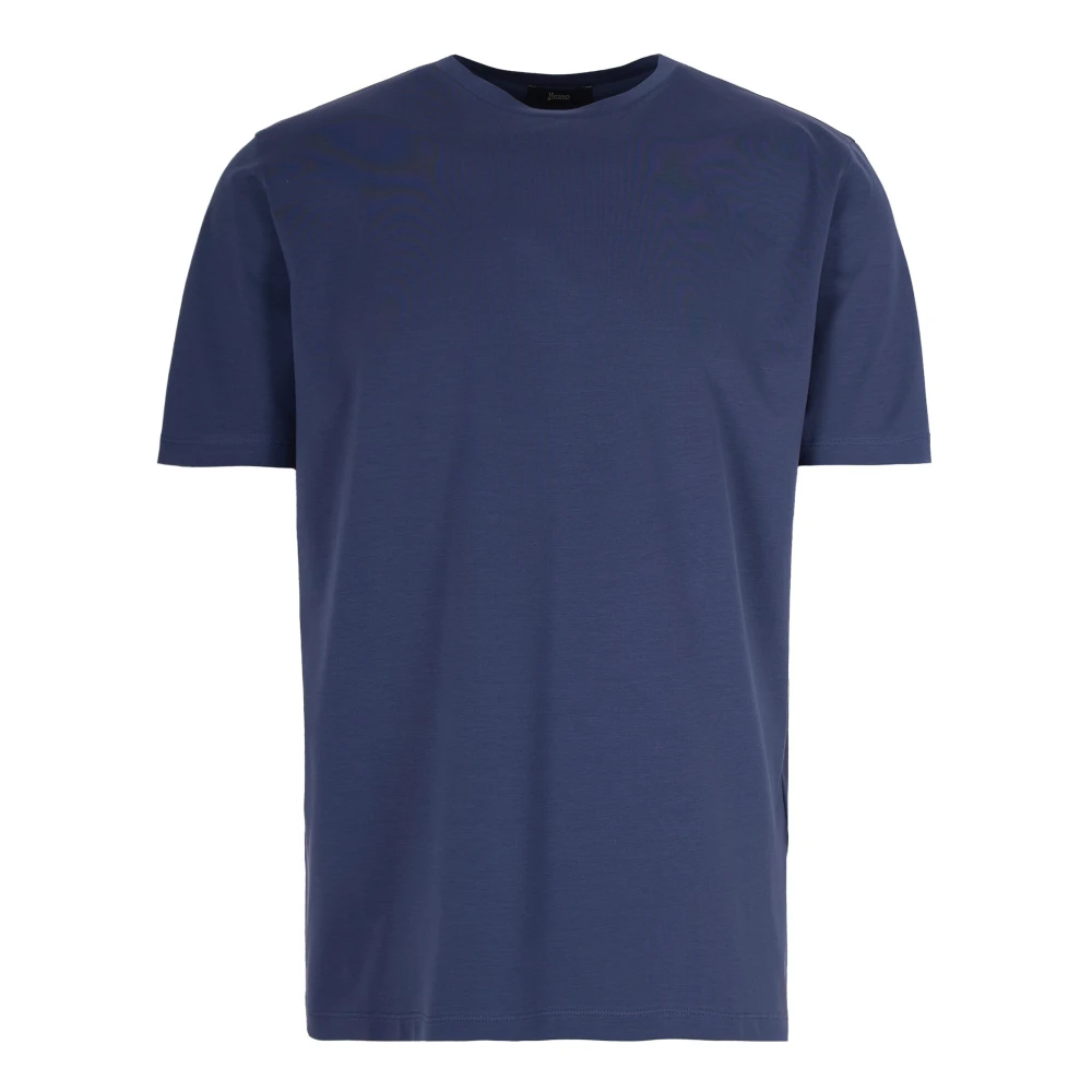 Herno Hombre Azul Camisetas, Talla: L