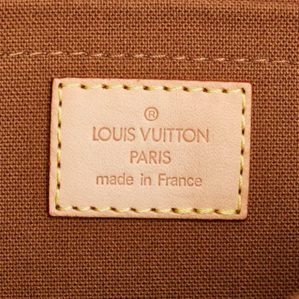 Louis Vuitton Vintage Pre-owned Leather crossbody-bags Brown Dames
