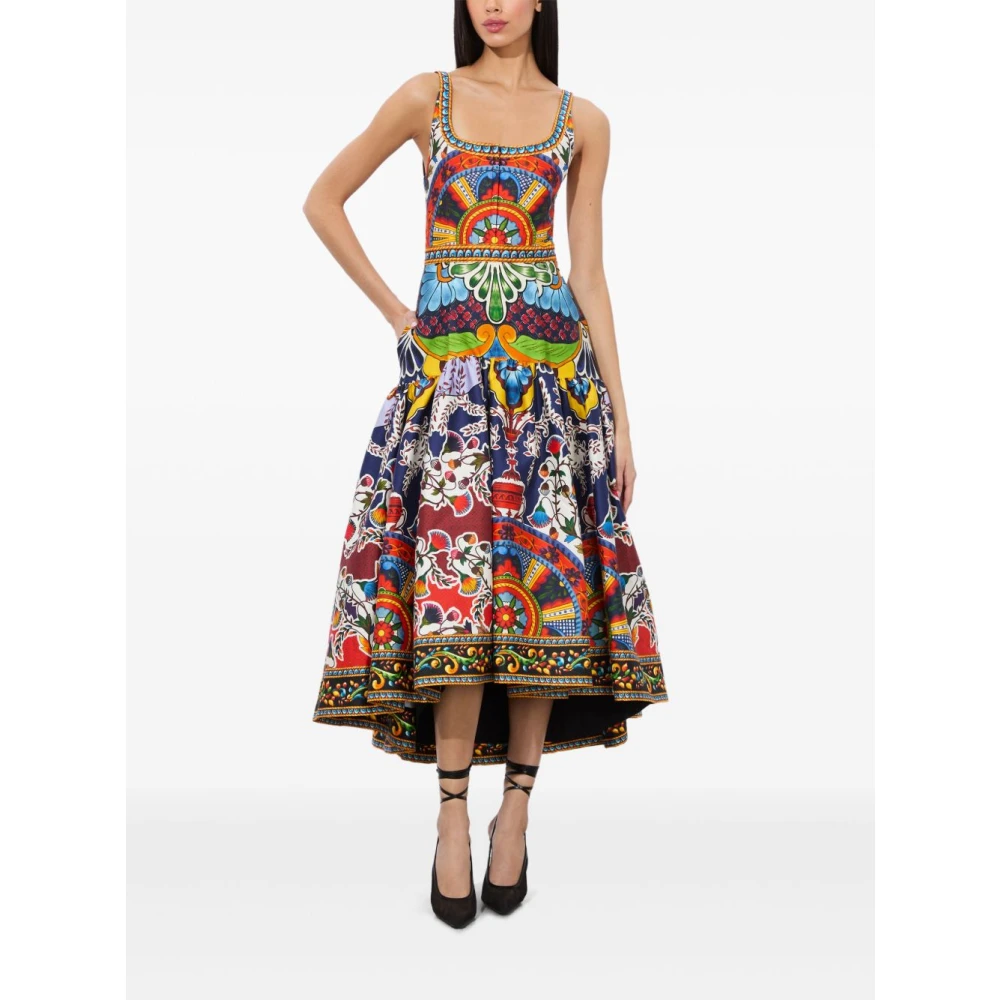 alice + olivia Mouwloze jurk met rits aan de achterkant in meerkleurig Multicolor Dames