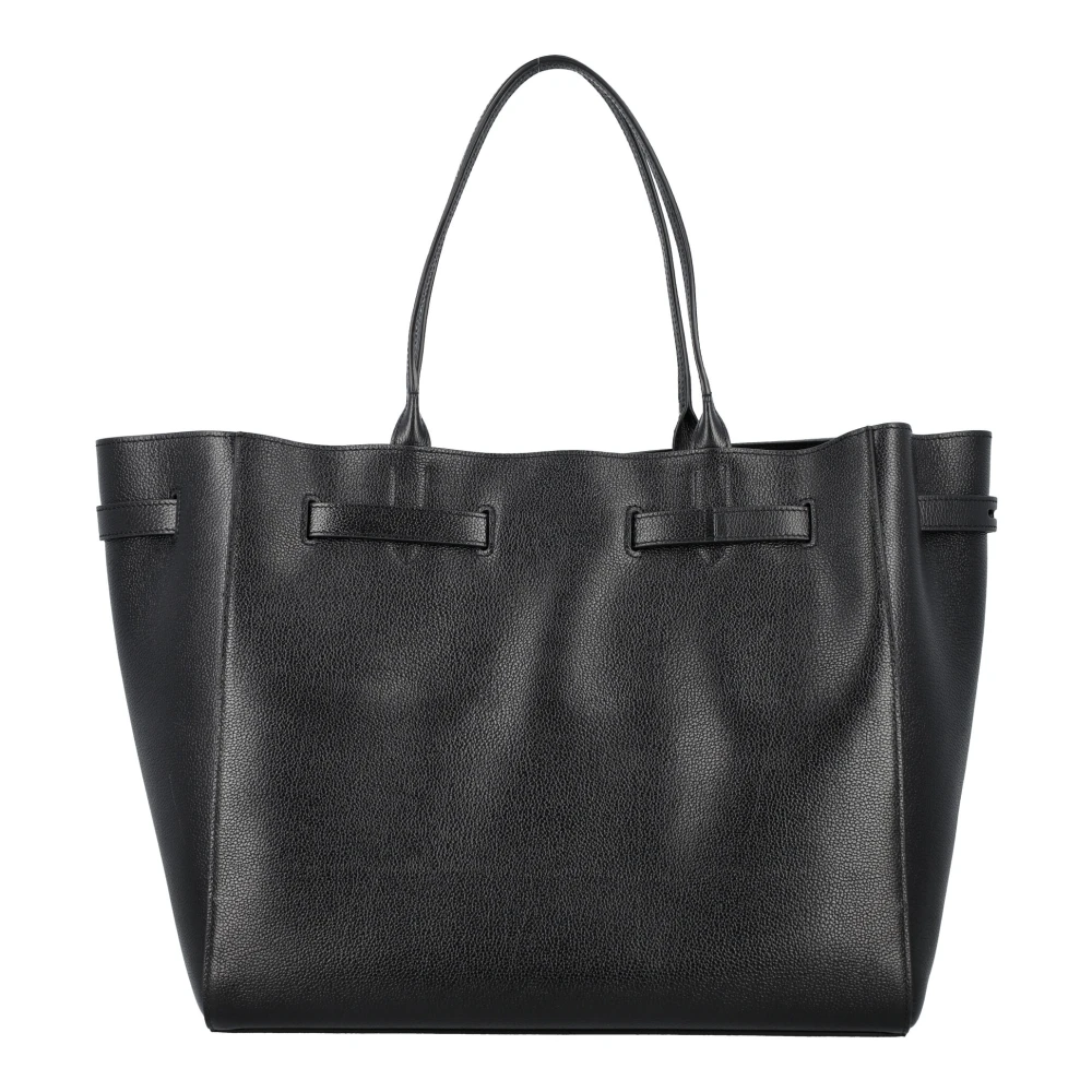 Tom Ford Zwarte Leren Tote Tas Black Dames