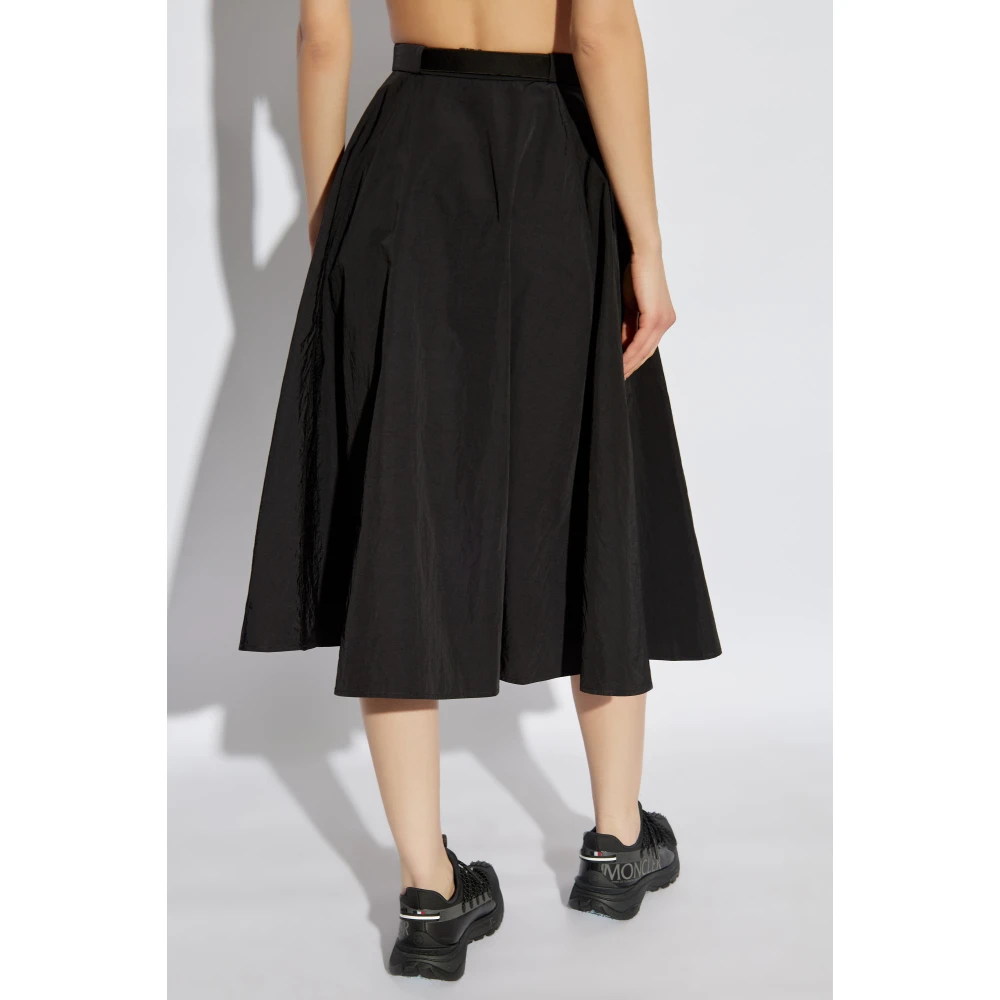 Moncler Uitlopende rok Black Dames