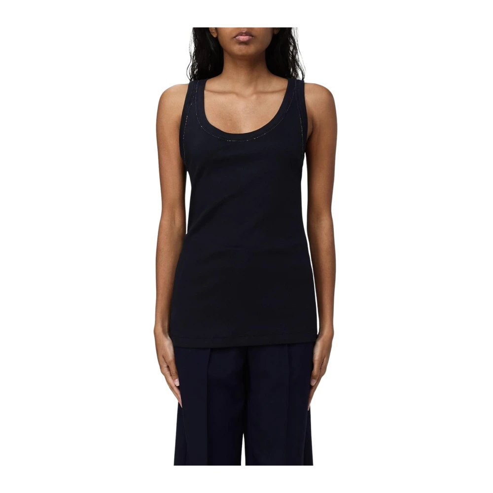 Tops > Sleeveless Tops - - Fabiana Filippi - Modalova
