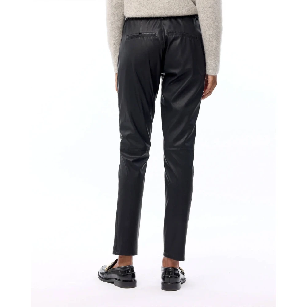 Knit-ted Stijlvolle Broek Francis Black Dames