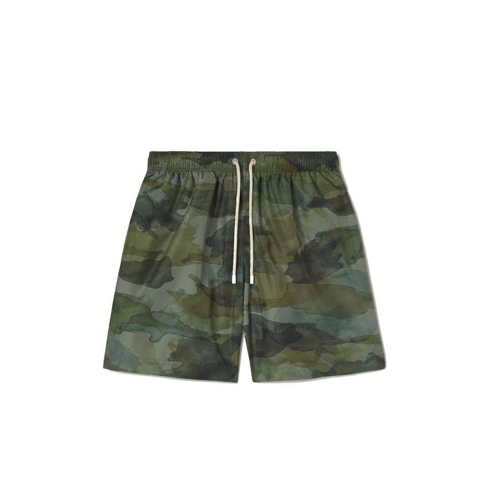 Palm Angels Men's Green Pa Diamonds Swim Shorts - Beachwear - S - Swimwear