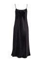 svart-satin-slip-klanning