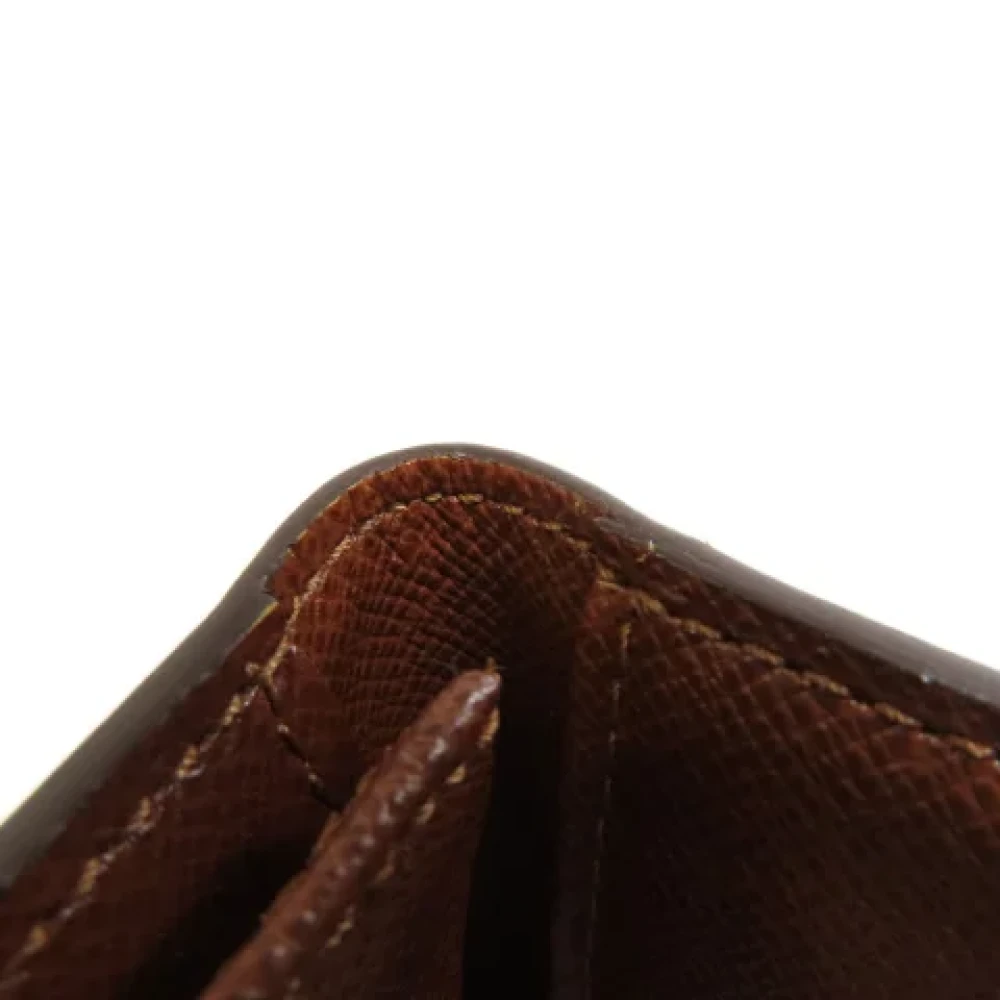 Louis Vuitton Vintage Pre-owned Canvas wallets Brown Heren
