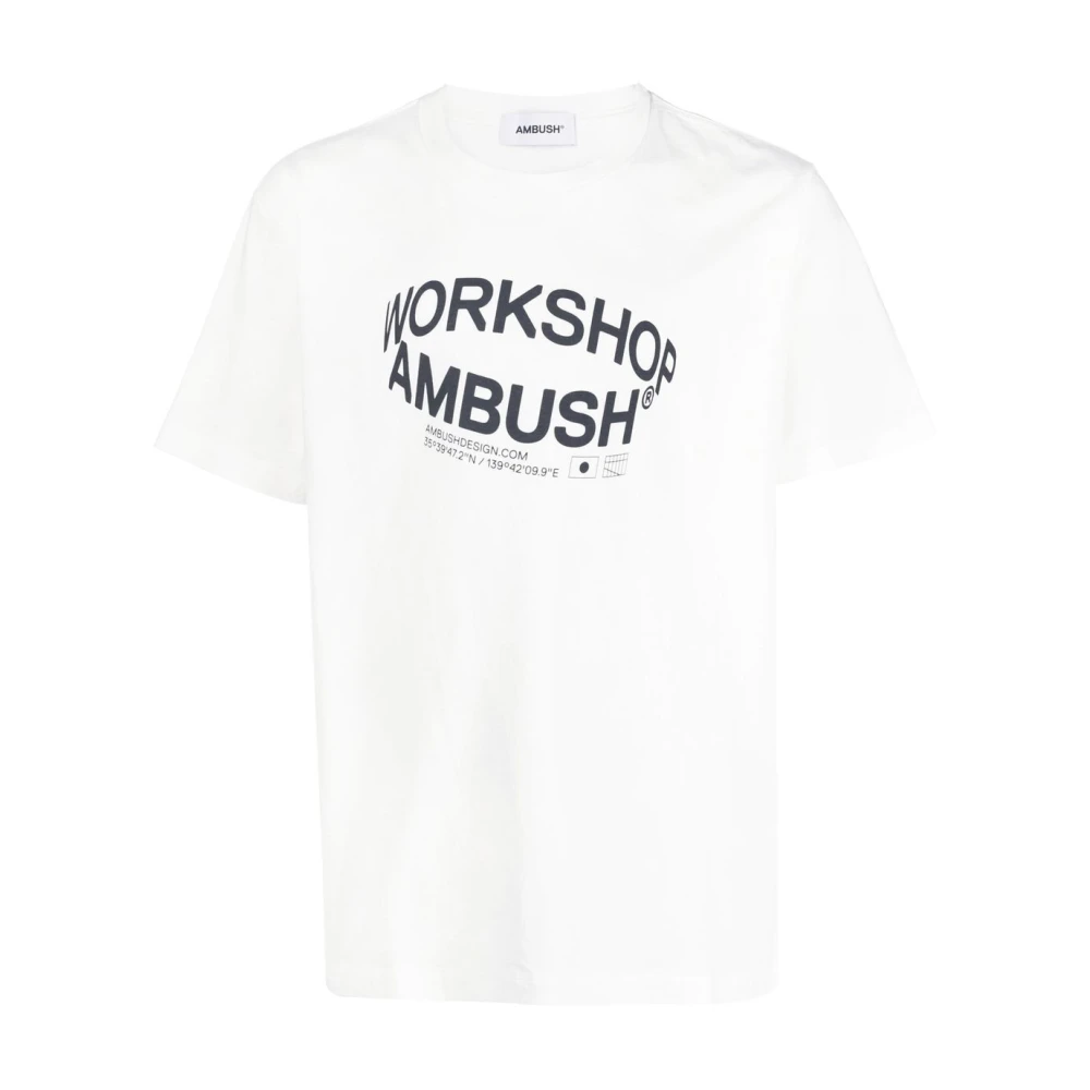 Ambush Men's White T-Shirts, S, T-Shirts And Polos