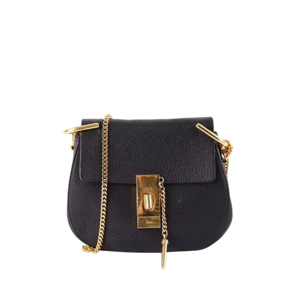 Chloé Pre-owned Leather shoulder-bags Black Dames