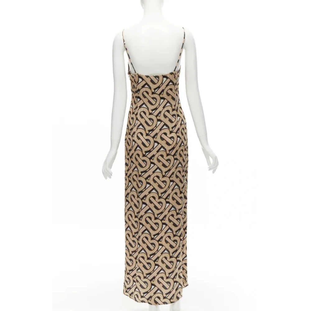 Burberry Vintage Pre-owned Fabric dresses Brown Dames