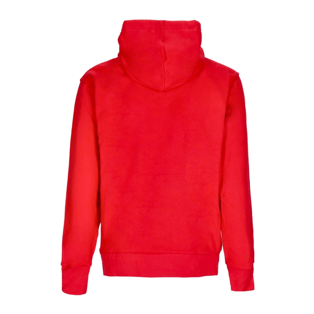 Nike Toronto Raptors Fleece Hoodie Red Heren