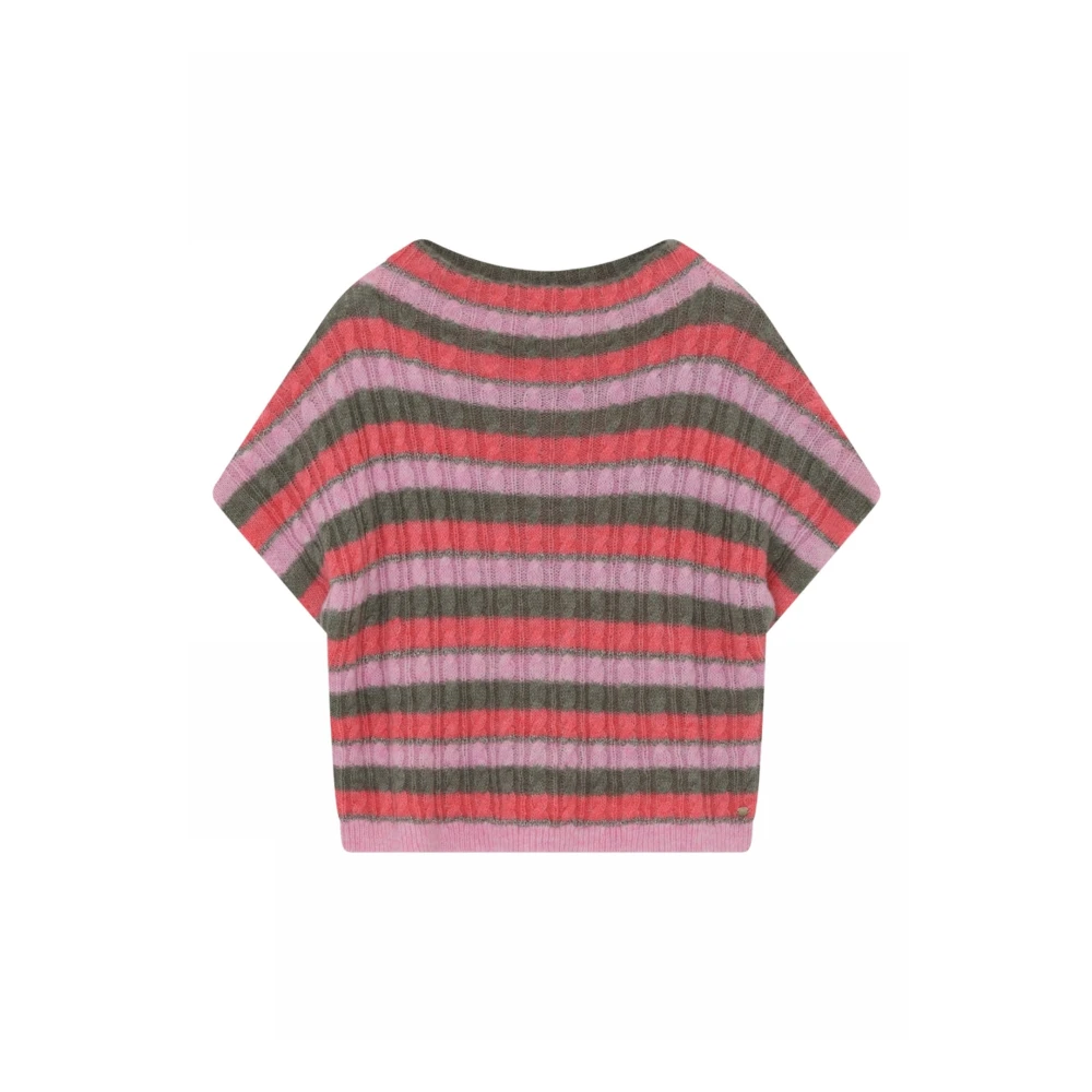 Gustav Women's Multicolor Round-Neck Knitwear, Xl, Round-Neck Knitwear