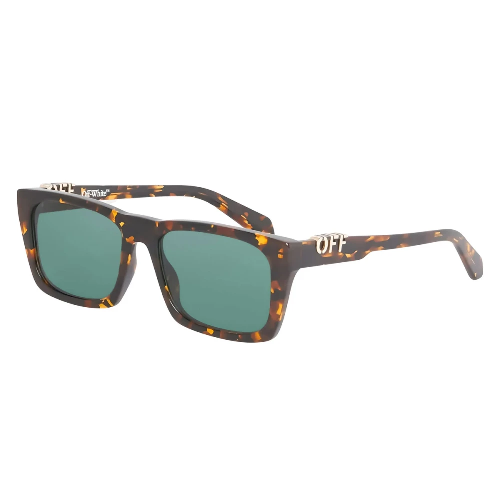 Off White Unisex Multicolor Sunglasses, 56 Mm, Havana Green Sunglasses Albany Model