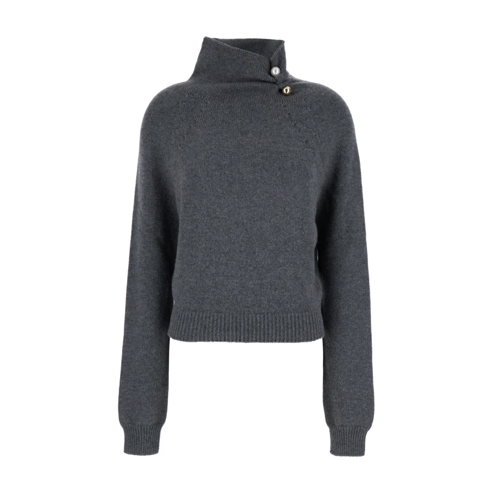 Philosophy di Lorenzo Serafini Grijze High Neck Sweater Gray Dames