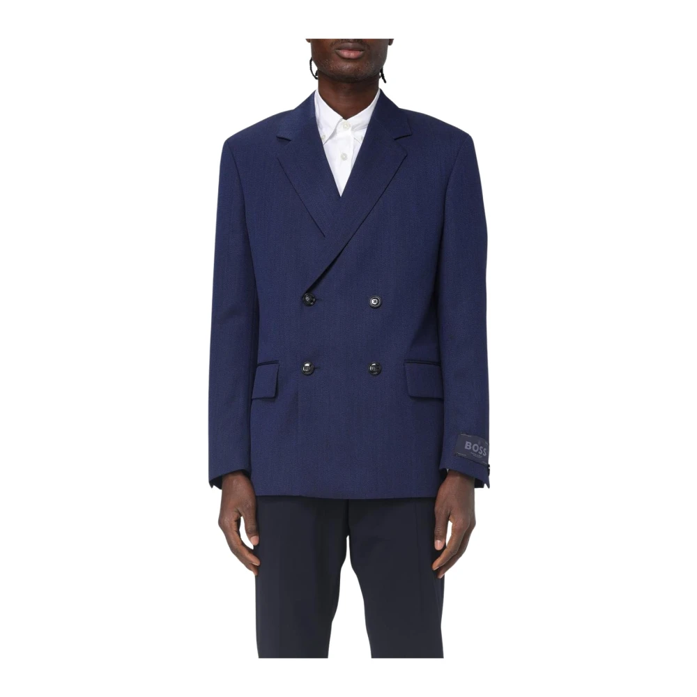 Jackets > Blazers - - Hugo Boss - Modalova