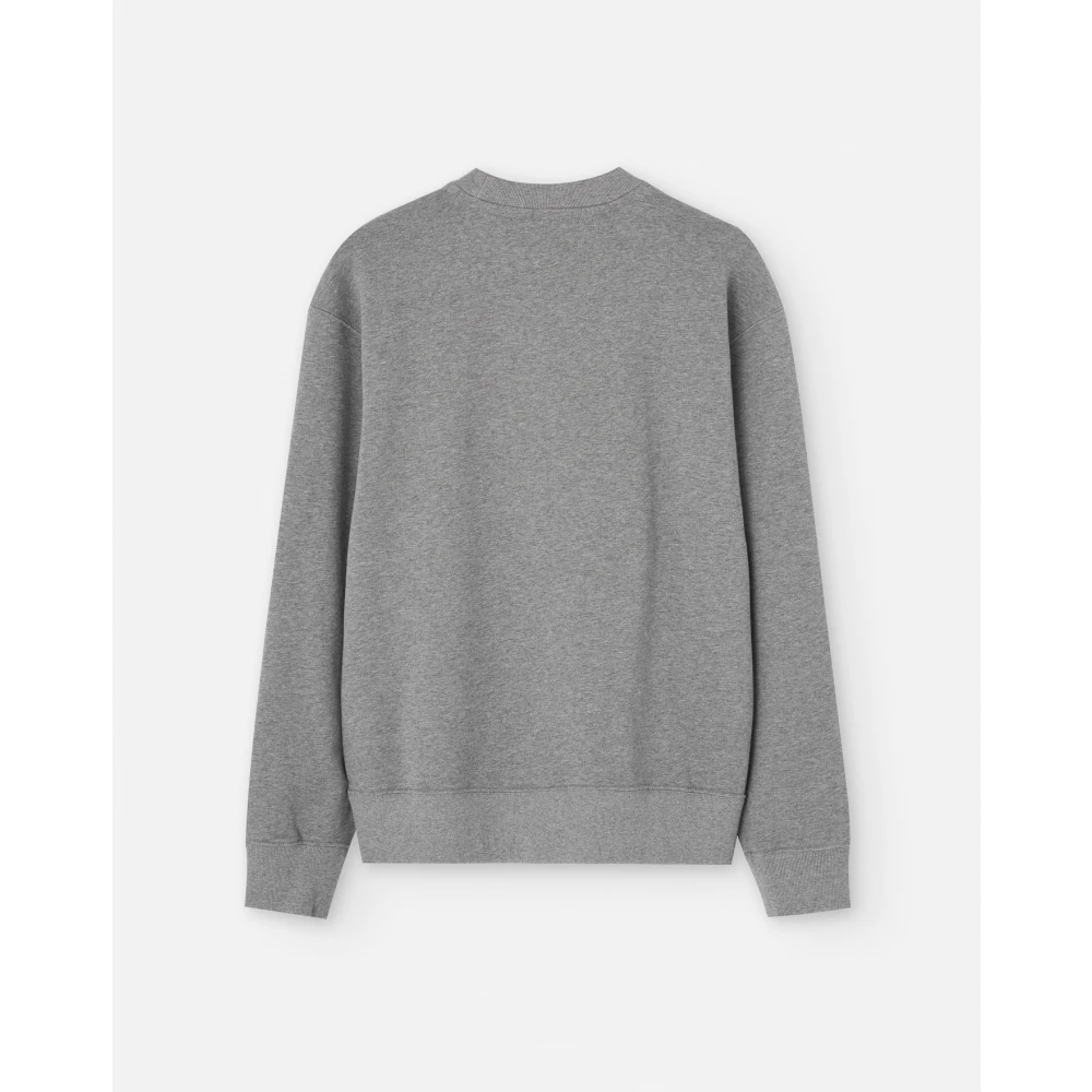 Kenzo Grijze trui met geborduurd logo Gray Heren