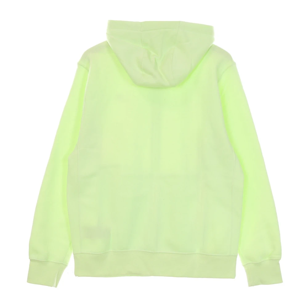 Nike Sportswear Club Zip Hoodie Lime Green Heren