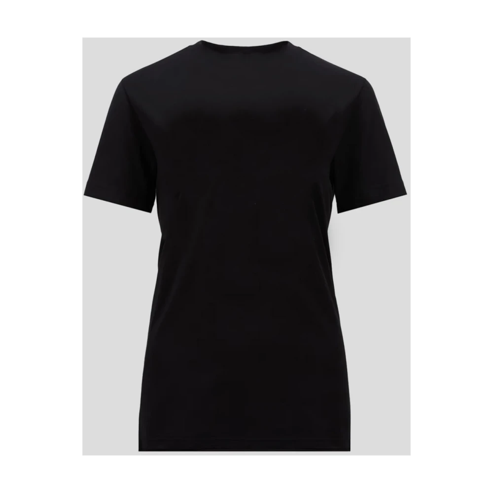 Moncler Katoenen T-shirt met Willow Smith Print Black Dames