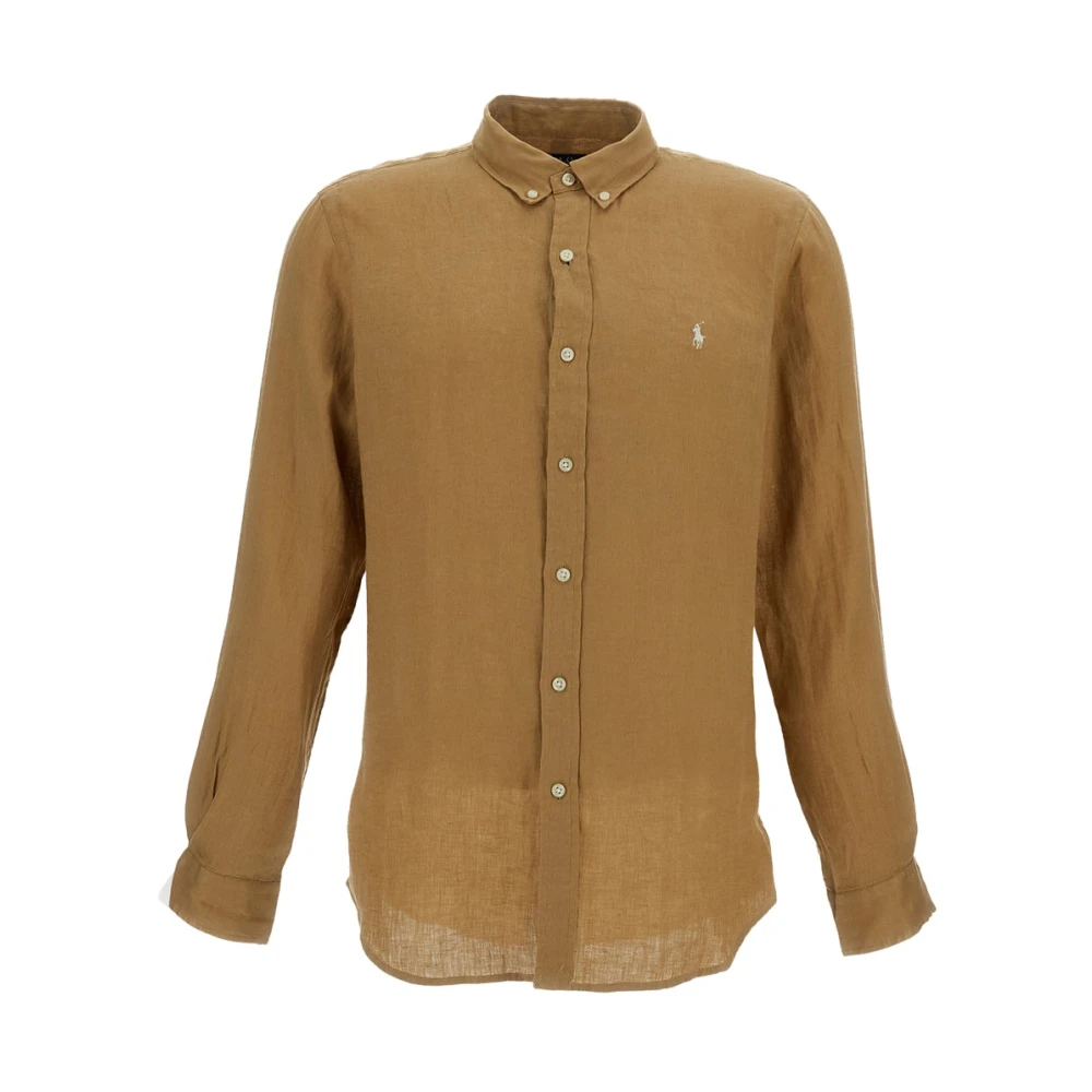 Polo Ralph Lauren Uomo Marrone Magliette, Xl, New,